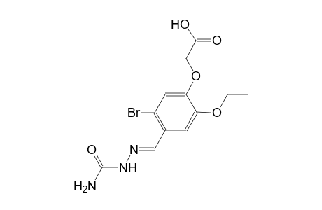 (4-{(E)-[(aminocarbonyl)hydrazono]methyl}-5-bromo-2-ethoxyphenoxy)acetic acid