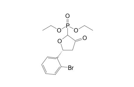 (5R)-5-(2-bromophenyl)-2-diethoxyphosphoryl-3-oxolanone