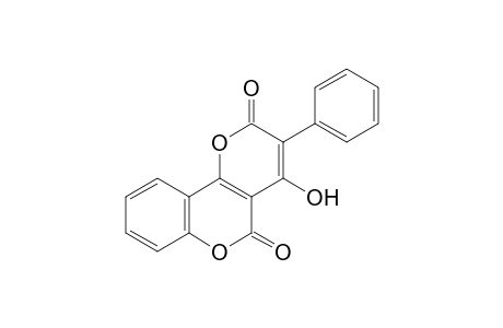 4-Hydroxy-3-phenyl-2H,5H-pyrano[3,2-c]chromene-2,5-dione