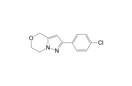 2-(4-Chlorophenyl)-6,7-dihydro-4H-pyrazolo[5,1-c][1,4]oxazine