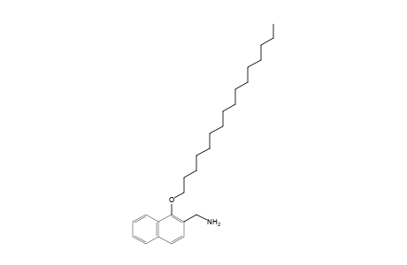 1-(hexadecyloxy)-2-naphthalenemethylamine