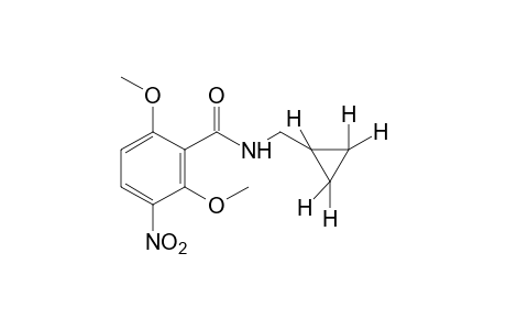 N-(cyclopropylmethyl)-2,6-dimethoxy-3-nitrobenzamide