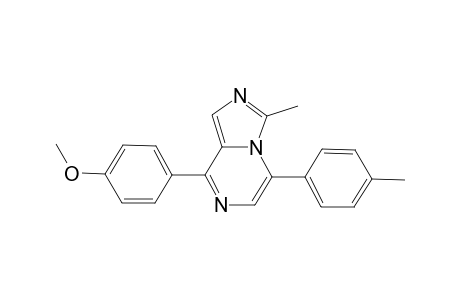 8-(4-Methoxyphenyl)-3-methyl-5-(p-tolyl)imidazo[1,5-a]pyrazine