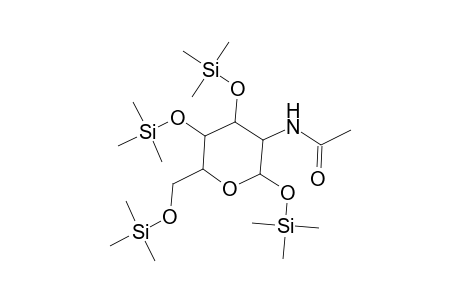 2-(Acetylamino)-2-deoxy-1,3,4,6-tetrakis-O-(trimethylsilyl)hexopyranose
