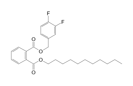 Phthalic acid, 3,4-difluorobenzyl undecyl ester