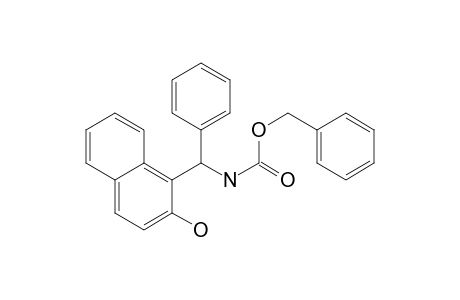 N-[.alpha.-(.beta.-hydroxy-.alpha.-naphthyl)(benzyl)]-o-benzyl carbamate