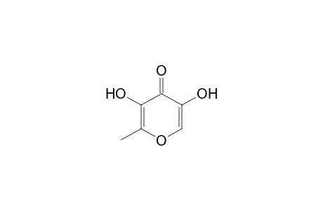 4H-Pyran-4-one,3,5-dihydroxy-2-methyl