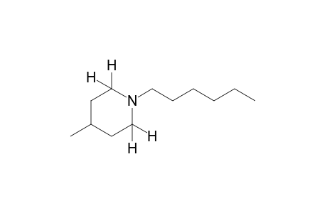1-hexyl-4-pipecoline