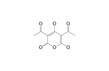 3,5-Diacetyltetrahydropyran-2,4,6-trione