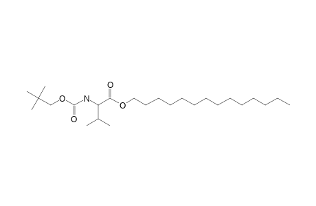 L-Valine, N-neopentyloxycarbonyl-, tetradecyl ester