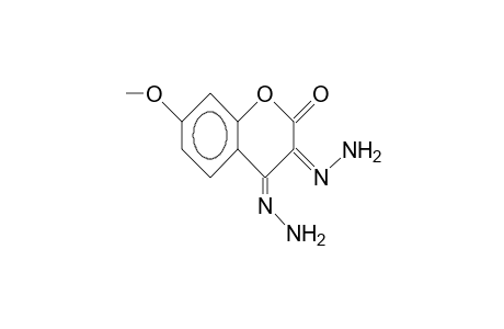 7-METHOXY-2,3,4-CHROMANTRIONE, 3,4-DIHYDRAZONE