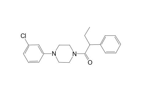 1-(3-Chlorophenyl)-4-(2-phenylbutanoyl)piperazine