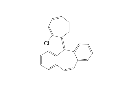 5-(1-Chloro-cyclohepta-1,3,5-trien-7-ylidene)-5H-dibenzo-[A,D]-cyclohept-10-ene
