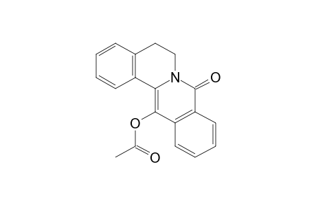 13,13a-didehydro-13-hydroxyberbin-8-one, acetate (ester)