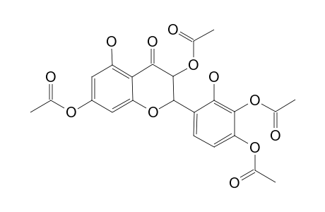 2-(2-Hydroxy-3,4-diacetoxy-phenyl)-3,7-diacetoxy-5-hydroxy-1,4-benzopyrone