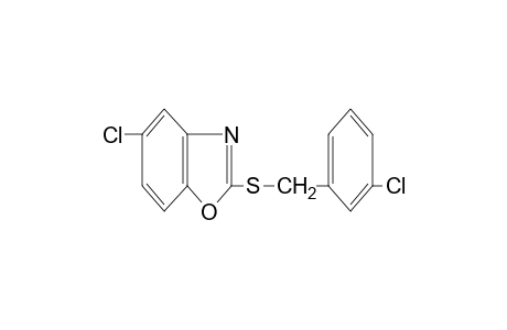 5-chloro-2-[(m-chlorobenzyl)thio]benzoxazole