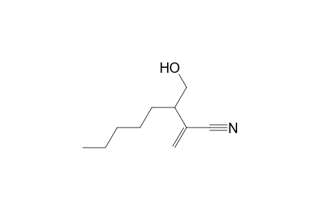 3-Hydroxymethyl-2-methyleneoctanenitrile