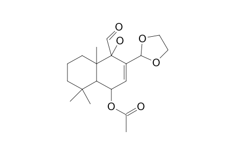 Cinnamodial 12-ethylene acetal