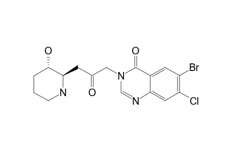 TRANS-HALOFUGINONE