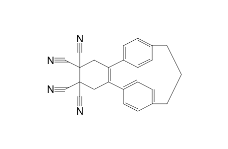 10,11-(4',4',5',5'-Tetracyanocyclohexano)[3.2]paracyclophan-10-ene
