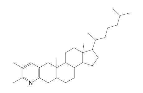 1-(1,5-Dimethylhexyl)-8,9,11a,13a-tetramethyl-2,3,3a,3b,4,5,5a,6,11,11a,11b,12,13,13a-tetradecahydro-1H-cyclopenta[5,6]naphtho[1,2-g]quinoline