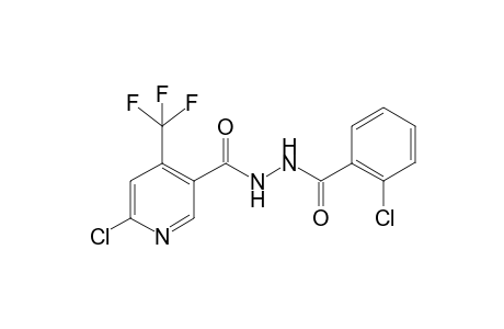 Pyridine-3-carboxydrazide, 6-chloro-N2-(2-chlorobenzoyl)-4-trifluoromethyl-