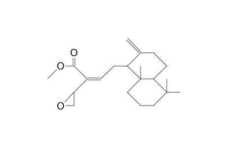 Methyl-14,15-epoxy-8(17),12-E-labdadiene-16-oate