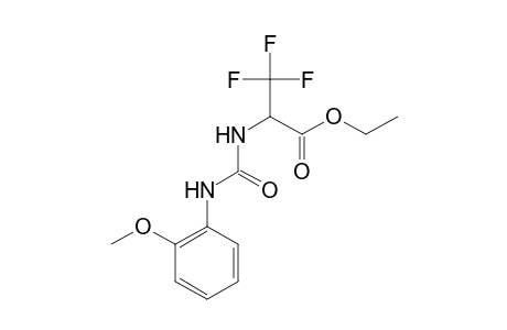 Ethyl 3,3,3-trifluoro-2-[3-(2-methoxyphenyl)ureido]propionate