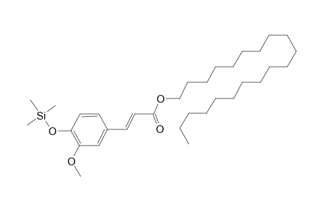 Eicosyl ferulate, mono-TMS (impure)