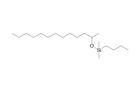 Butyl(dimethyl)[(1-methyldodecyl)oxy]silane