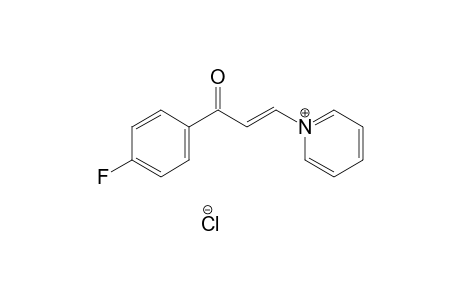 trans-1-[3-(p-fluorophenyl)-3-oxopropenyl]pyridinium chloride