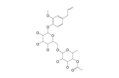 EUGENYL-4''-O-ACETYL-BETA-RUTHOSIDE