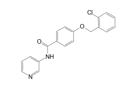 4-(2-Chloro-benzyloxy)-N-pyridin-3-yl-benzamide