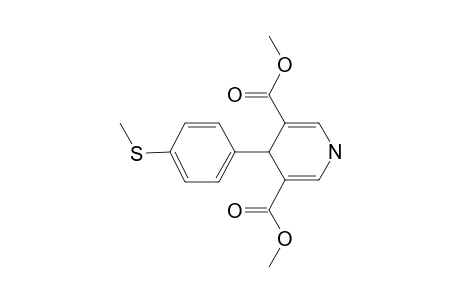 Pyridine-3,5-dicarboxylic acid, 1,4-dihydro-4-(4-methylthiophenyl)-, dimethyl ester