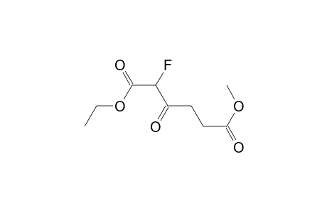 Hexanedioic acid, 2-fluoro-3-oxo-, 1-ethyl 6-methyl ester