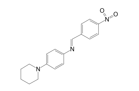 1-{p-[(p-nitrobenzylidene)amino]phenyl}piperidine