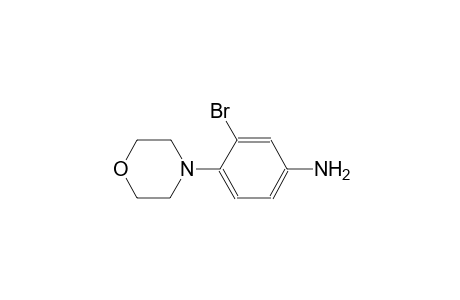 3-bromo-4-(4-morpholinyl)aniline