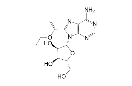 8-(1-Ethoxyvinyl)adenosine