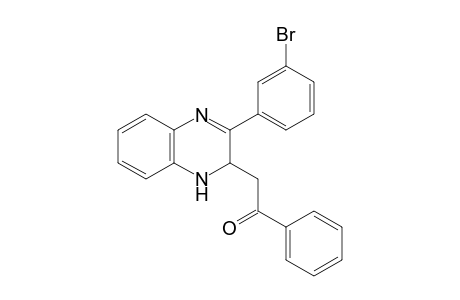 2-(3-Bromophenyl)-3-benzoylmethyl-3,4-dihydro-quinoxaline