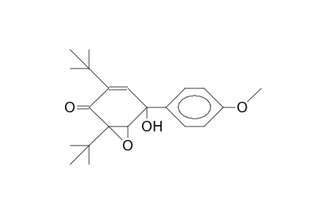 4-P-Anisyl-2,6-di-tert-butyl-5,6-epoxy-4-hydroxy-2-cyclohexenone