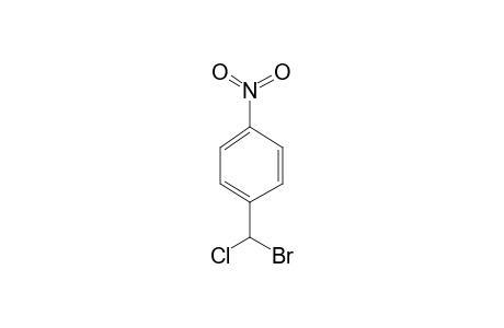 1-[Bromo(chloro)methyl]-4-nitrobenzene