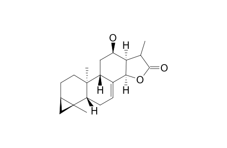 Retusolide_F;3,4,18-beta-cyclopropa-12-beta-hydroxy-ent-abiet-7-en-16,14-olide