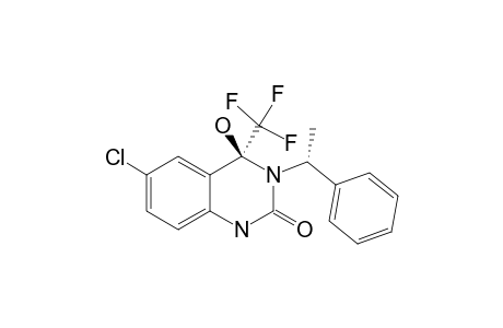 3-[(1R)-1-PHENYLETHYL]-(4S)-6-CHLORO-4-HYDROXY-4-(TRIFLUOROMETHYL)-1,3,4-TRIHYDROQUINAZOLIN-2-ONE