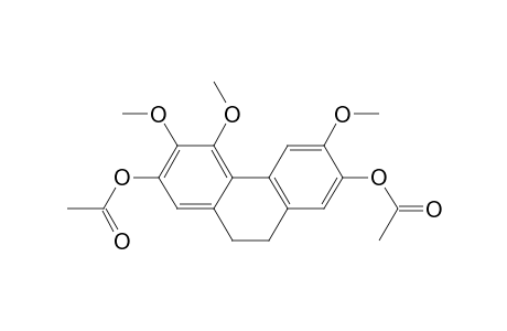 2,7-DIACETOXY-3,4,6-TRIMETHOXY-9,10-DIHYDRO-PHENANTHRENE