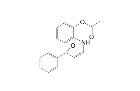cis-3-(o-hydroxyanilino)acrylophenone, acetate (ester)