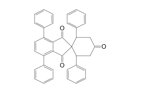 2',6'-Diphenylspiro(4,7-dyphenylindane-2,1'-cyclohexane)-1,3,4'-trione