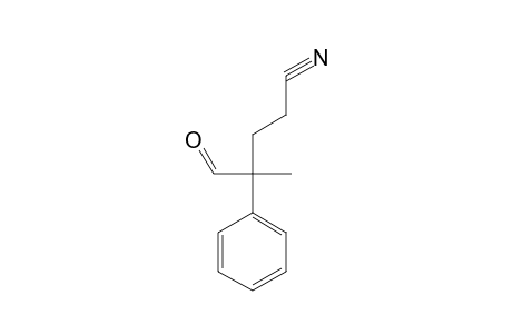 4-cyano-2-methyl-2-phenylbutyraldehyde