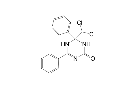 4-(Dichloromethyl)-4,6-diphenyl-4,5-dihydro-1,3,5-triazin-2(3H)-one