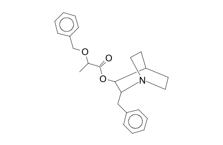 2-Benzyl-1-azabicyclo[2.2.2]oct-3-yl 2-(benzyloxy)propanoate