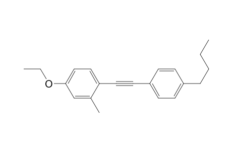 4-[(4-Butylphenyl)ethynyl]-3-methylphenyl ethyl ether